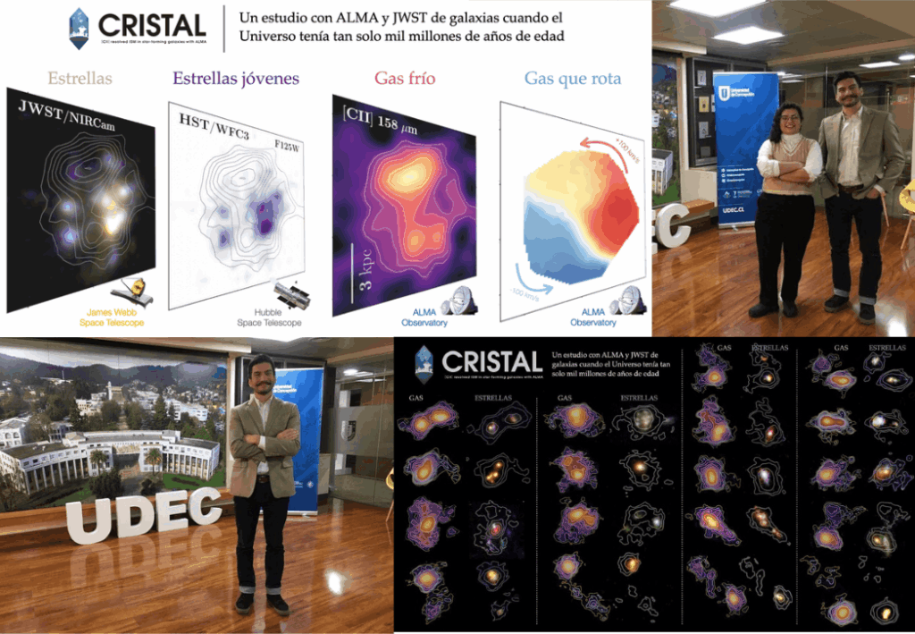 Primeras galaxias: Chilenos develan detalles