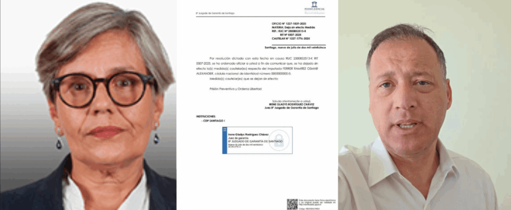 Reacciones ante la liberación del sicario Osmar Ferrer