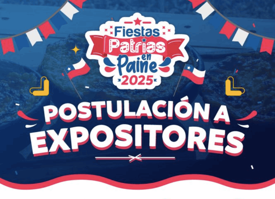 Paine: Postulaciones expositores Fiestas Patrias 2025