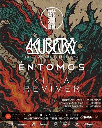 Kubera estrena material junto a Éntomos y Killa Reviver