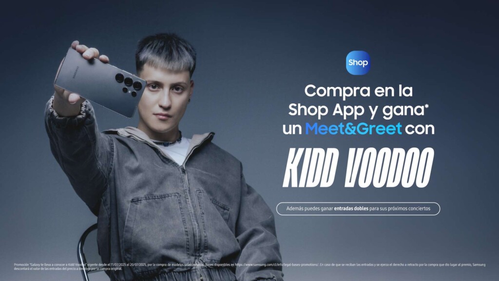 Concurso de Samsung sorteará entradas a Kidd Voodoo