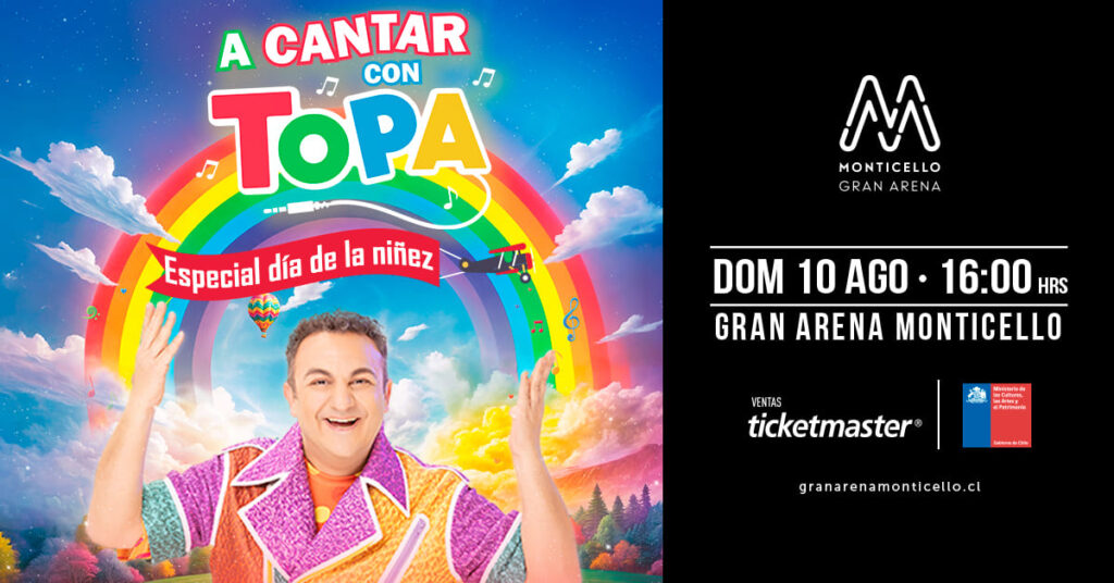 Topa celebra el Día de la Niñez en Gran Arena Monticello