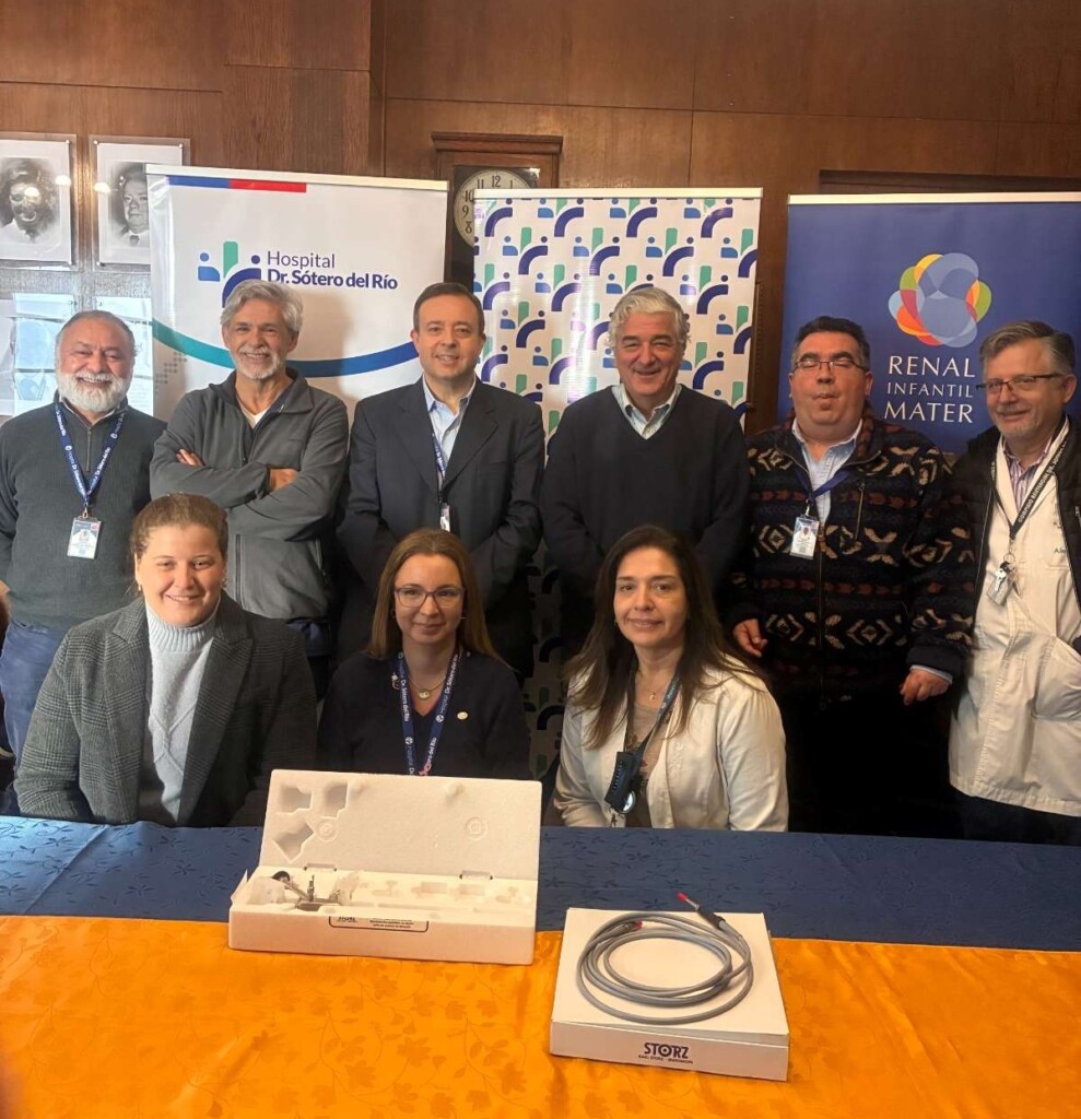 Cistoscopio es donado a Hospital Sótero del Río