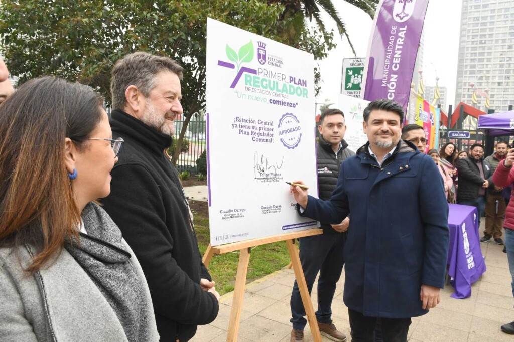 Estación Central aprobó su primer Plan Regulador Comunal