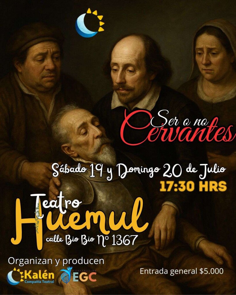 “Ser o no Cervantes” regresa al Teatro Huemul