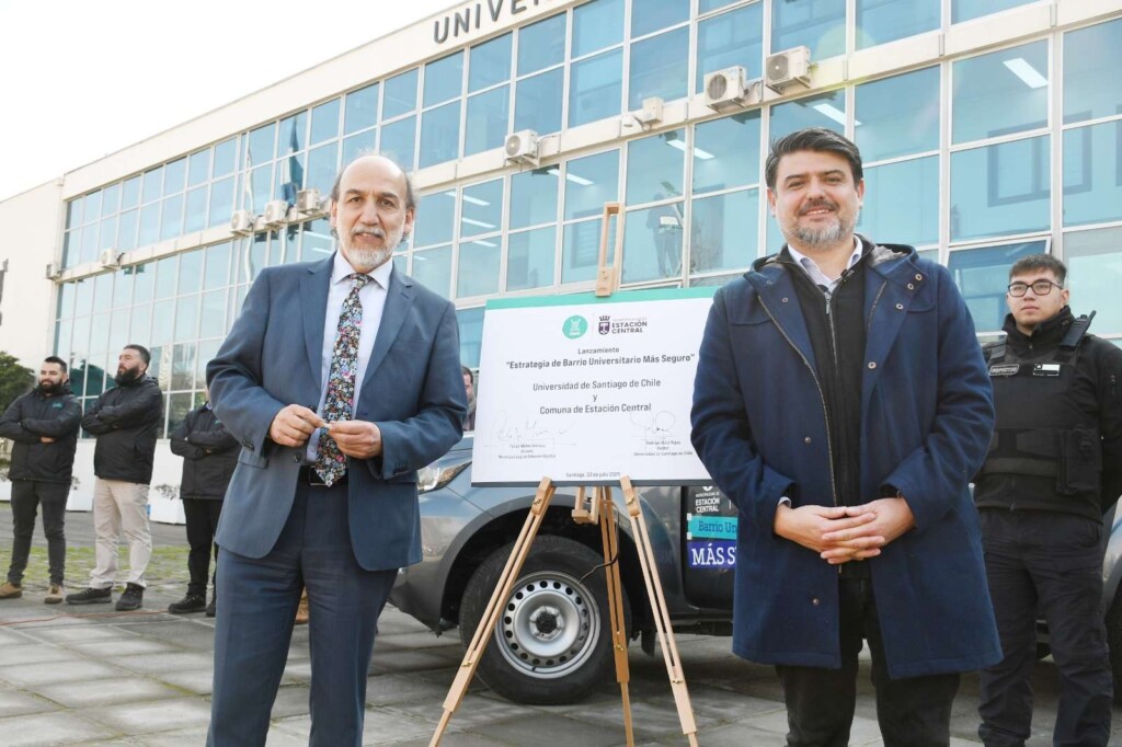 Estación Central: Lanzan “Barrio Universitario Más Seguro”