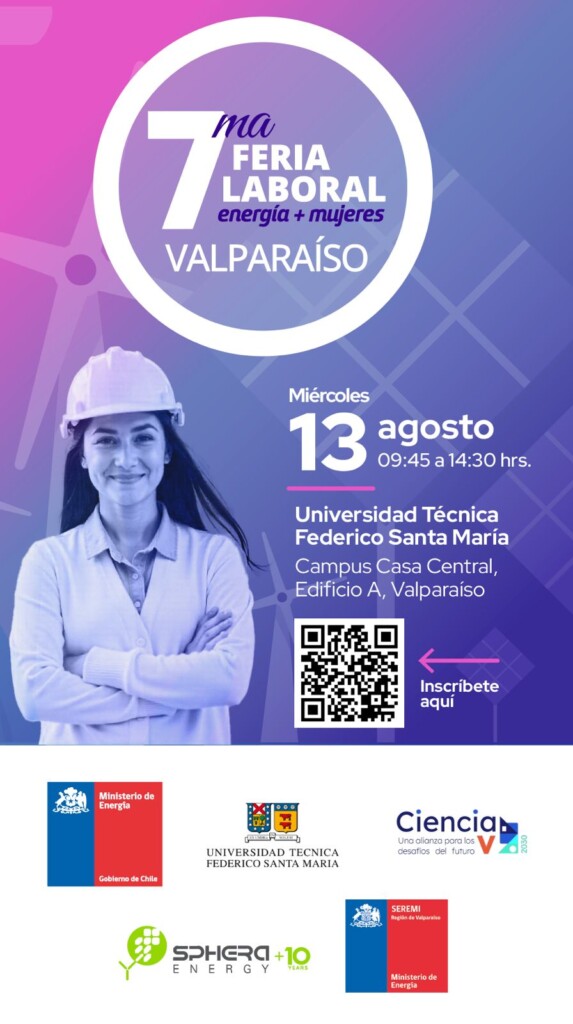 VII Feria Laboral de Energía Más Mujeres en Valparaíso