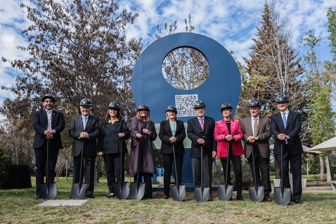 Construcción del espacio inmersivo más grande de Sudamérica