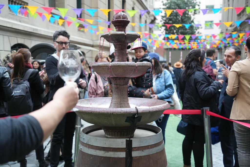 Santiago celebra el Día Nacional del Vino en Barrio La Bolsa