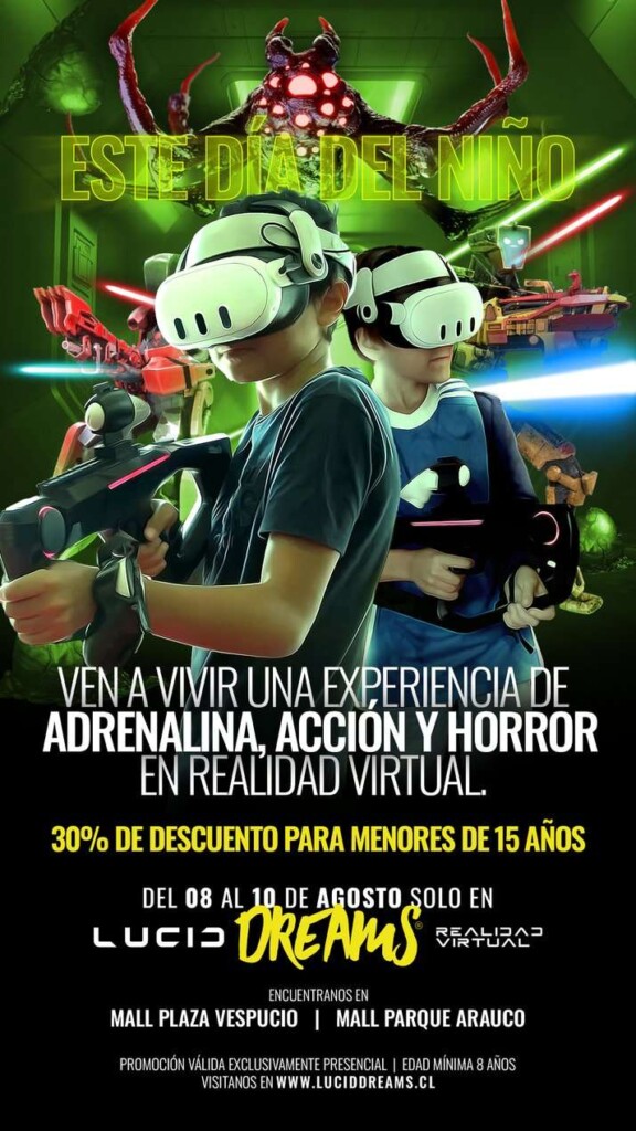 Día del Niño: 30% de descuento en Lucid Dreams