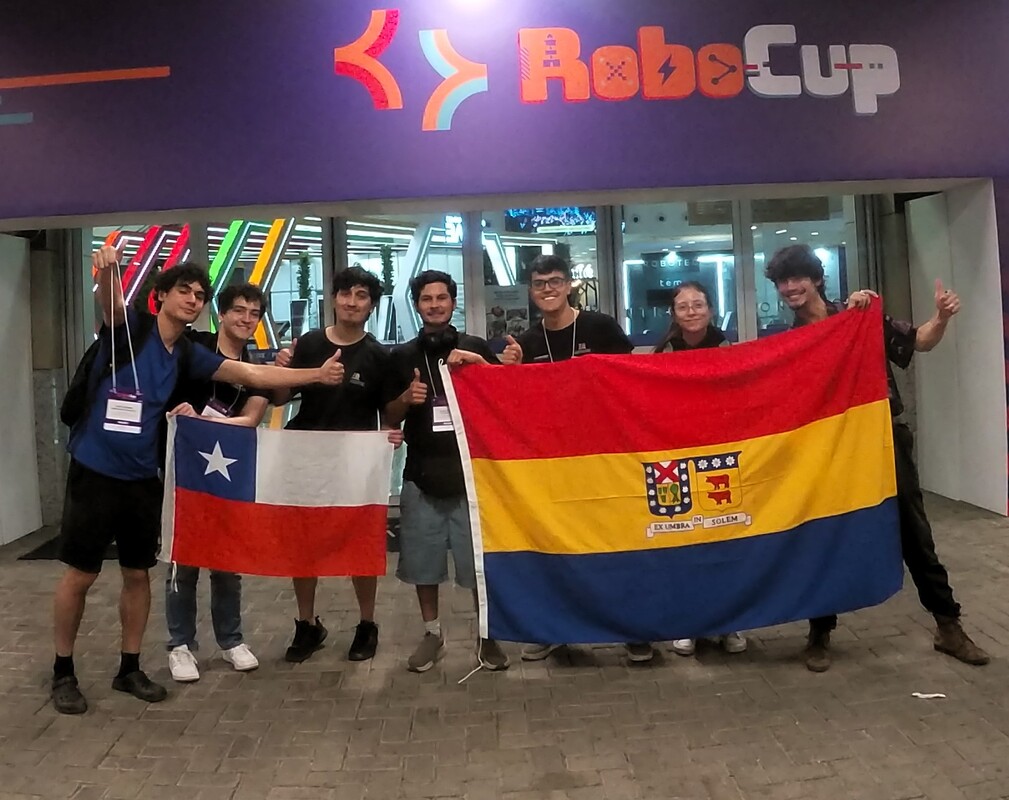 Estudiantes USM a cuartos de final en RoboCup 2025 en Brasil