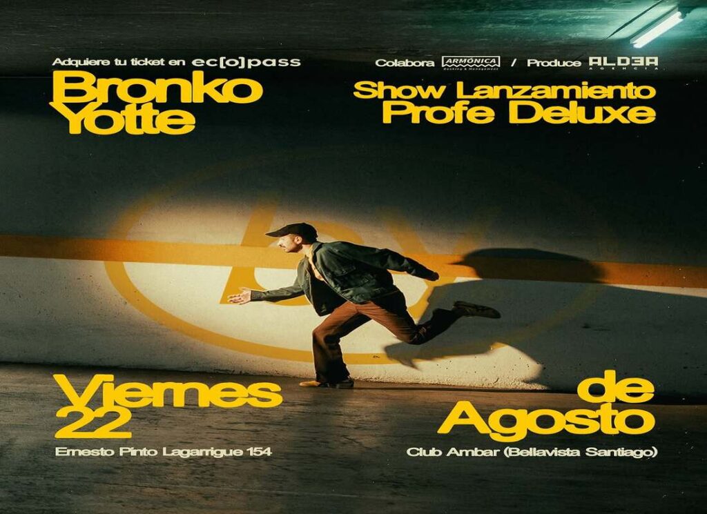 Bronko Yotte lanza PROFE Deluxe con show en Club Ámbar