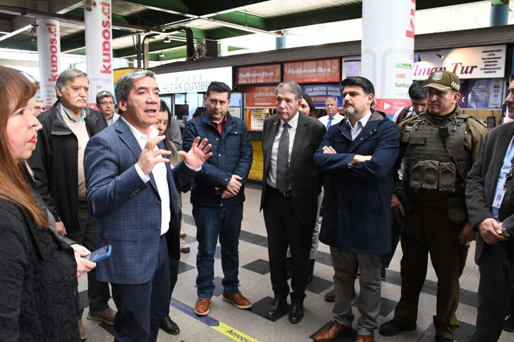 Marcha Exploratoria de Seguridad en Estación Central