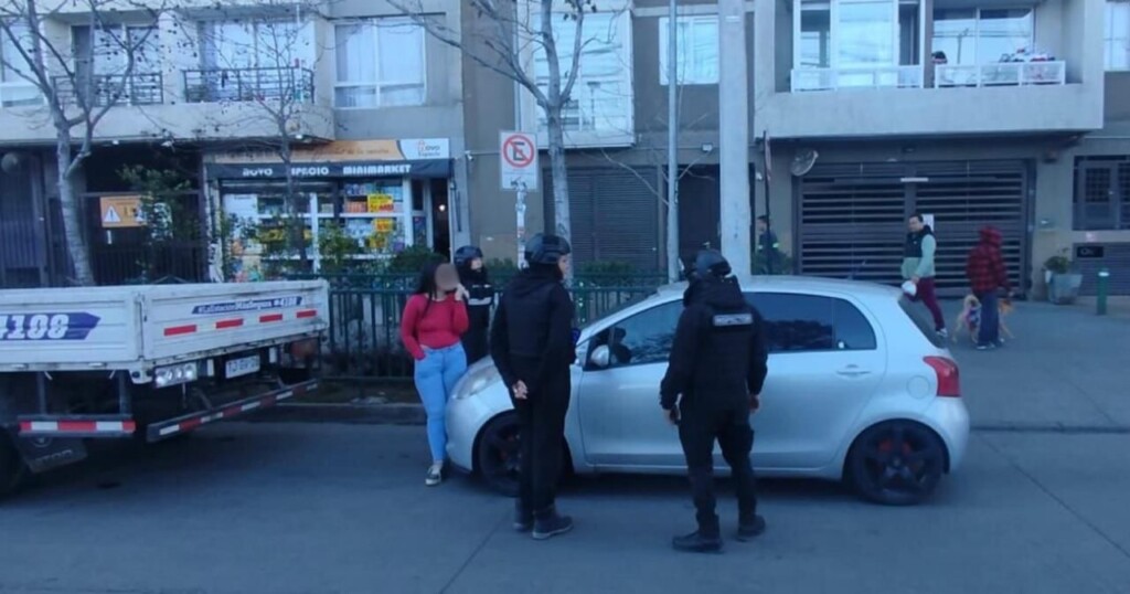 Hallazgo de sustancias ilícitas y detención en Estación Central