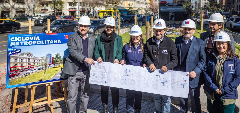 Avanza Ciclovía Metropolitana del Proyecto Nueva Alameda