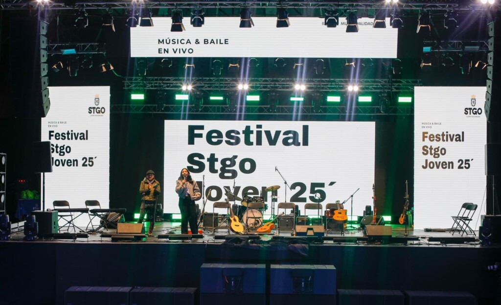Con gran éxito se desarrolló el Festival Santiago Joven 2025 en el Teatro La Cúpula