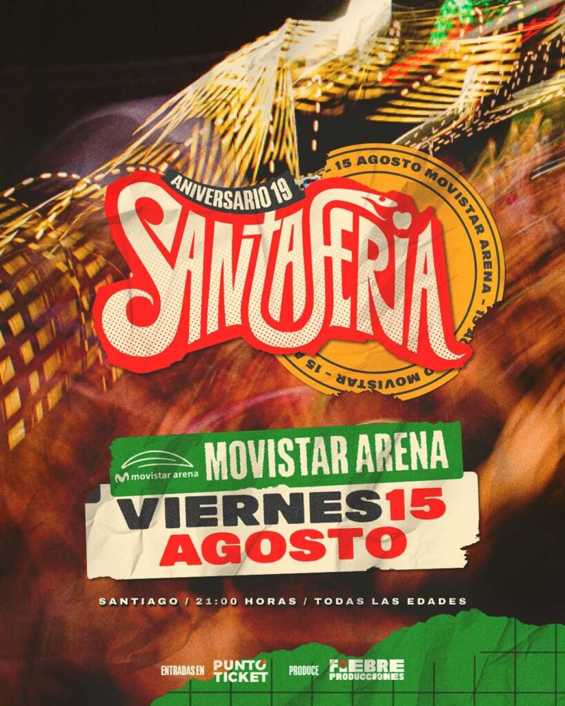 Santaferia en el Movistar Arena