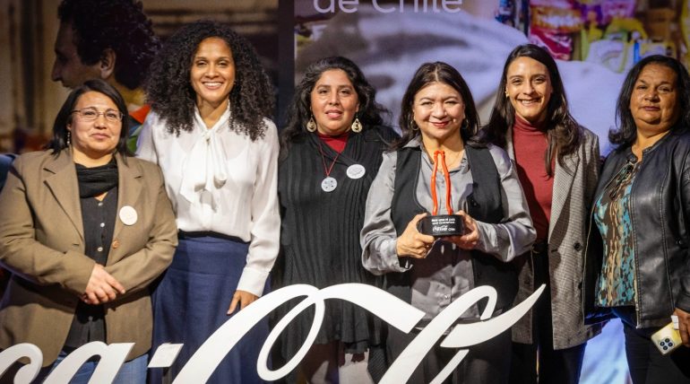 EcoMinga fue premiada por su modelo de economía circular y empoderamiento femenino en categoría Gastronomía con Propósito de Coca-Cola Chile.