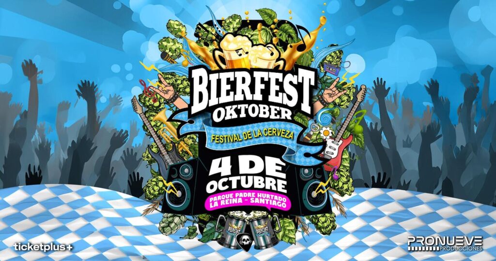 Bierfest Oktober 2025 regresa al Parque Padre Hurtado