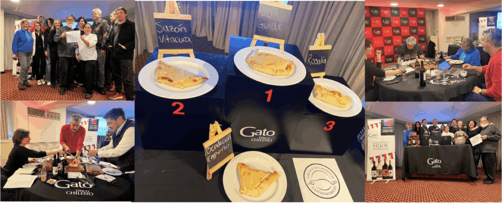 Ganadores del Concurso de la Mejor Empanada Chilena