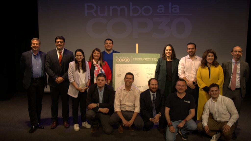 En Vitacura: Municipios presentaron declaración y compromiso climático rumbo a la cop30