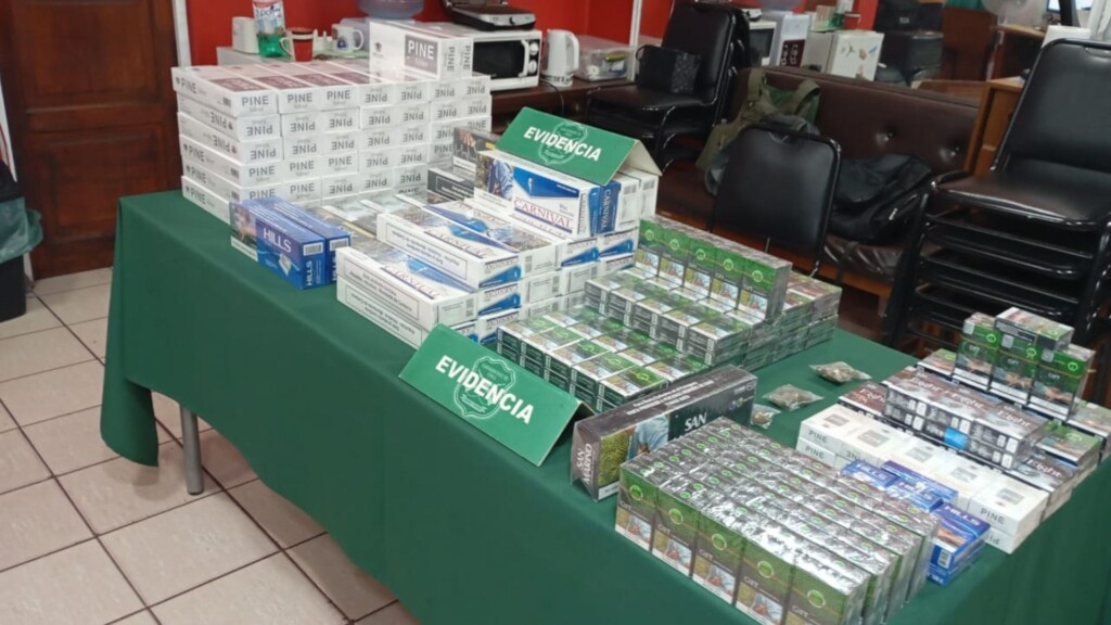 Maipú: Cae banda dedicada al contrabando de cigarrillos