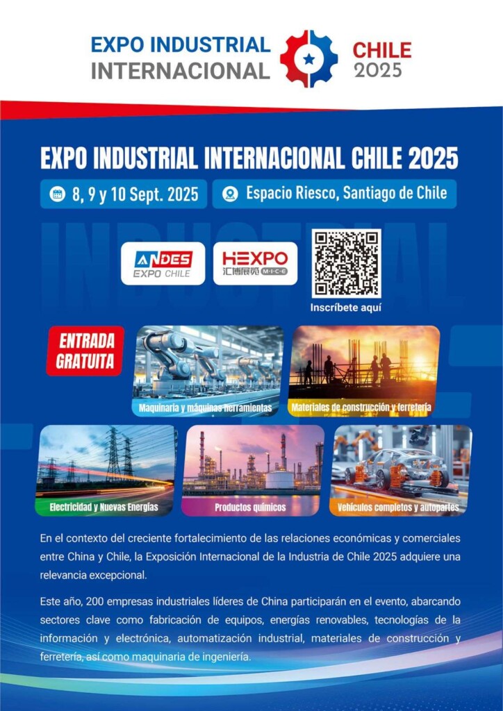 Expo Industrial Internacional 2025: Chile y Asia