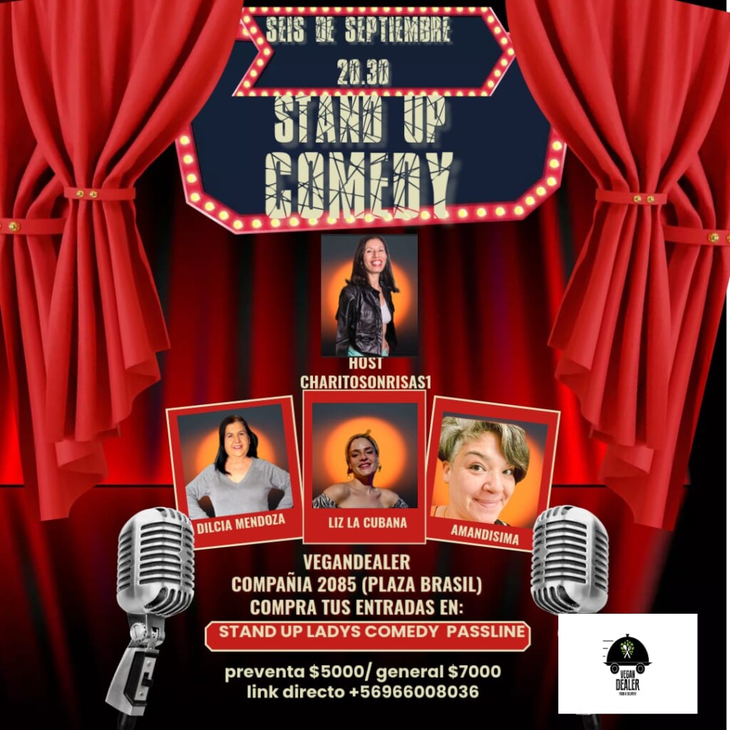 Stand up Ladys Comedy en Vegan Dealer