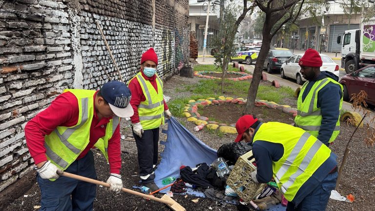 Recoleta acelera plan de limpieza y rescate de espacios públicos