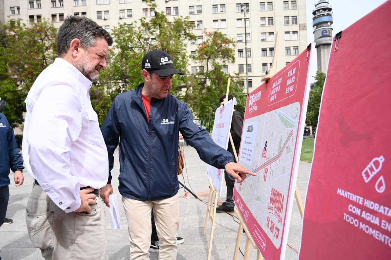 Gobierno de Santiago: horarios y recorridos de la Corrida Gana Santiago 2025