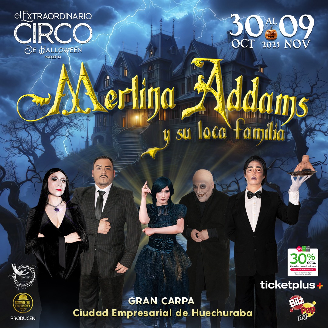 Halloween: Teatro, circo y una experiencia galáctica en la Gran Carpa de Ciudad Empresarial