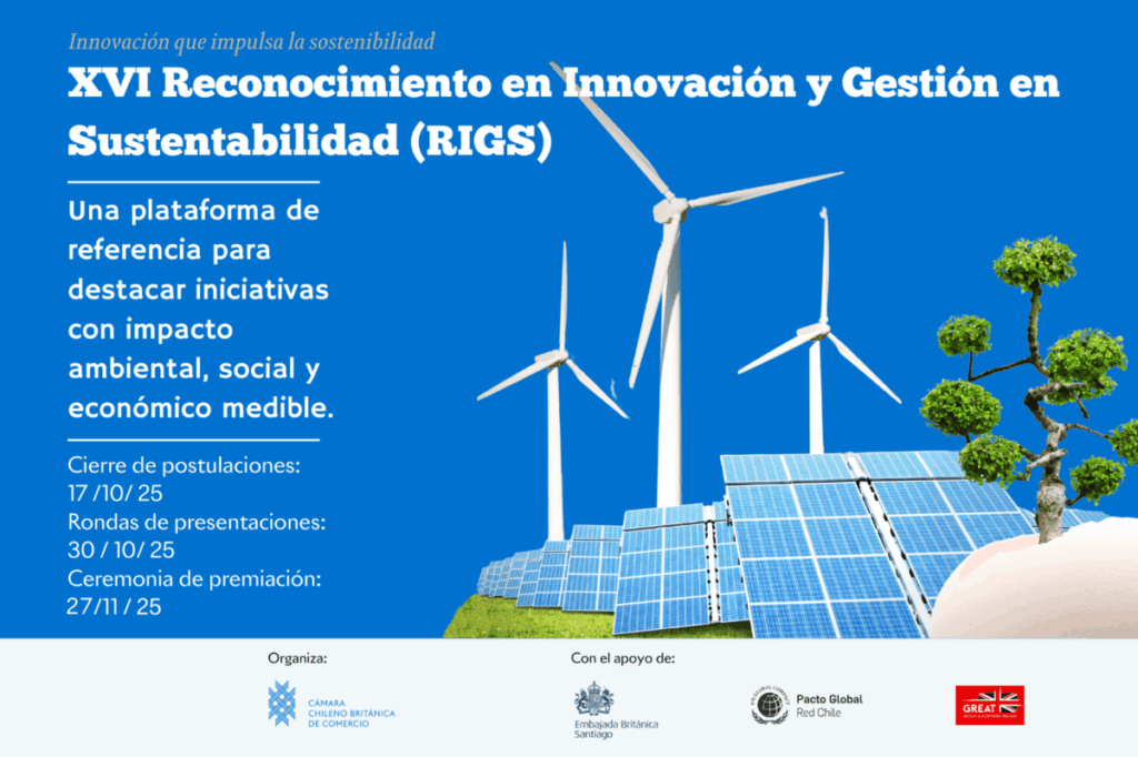 BritCham Chile lanza nueva edición de RIGS