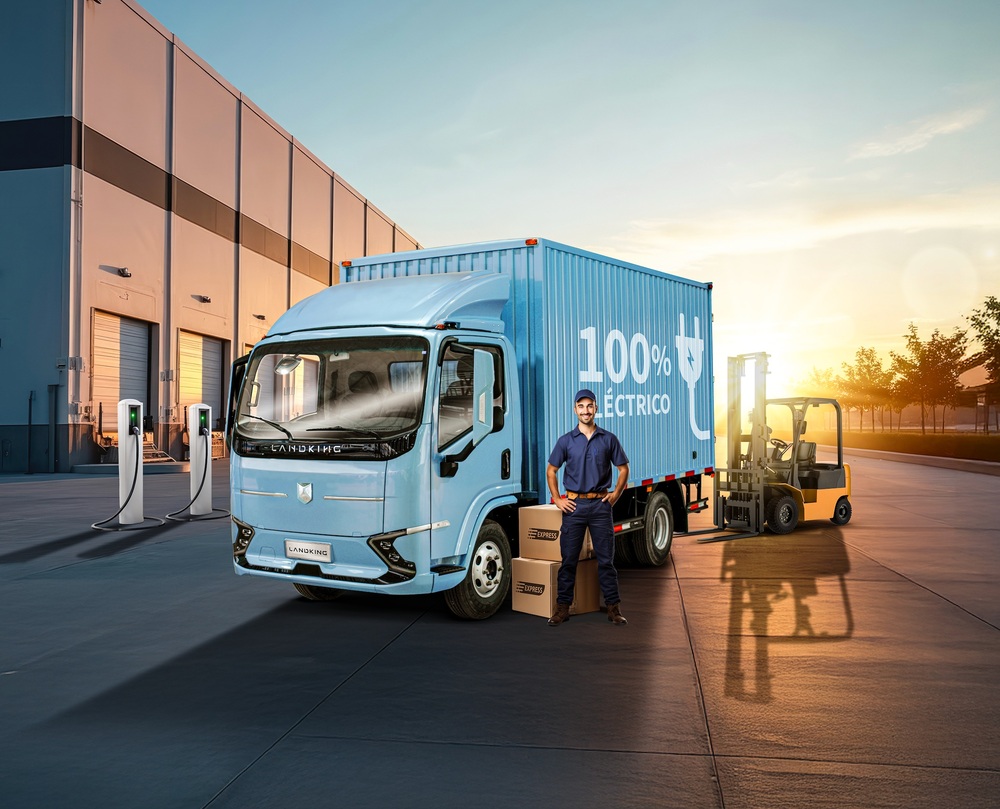 Landking lanza el LK8 EV su nuevo camión eléctrico
