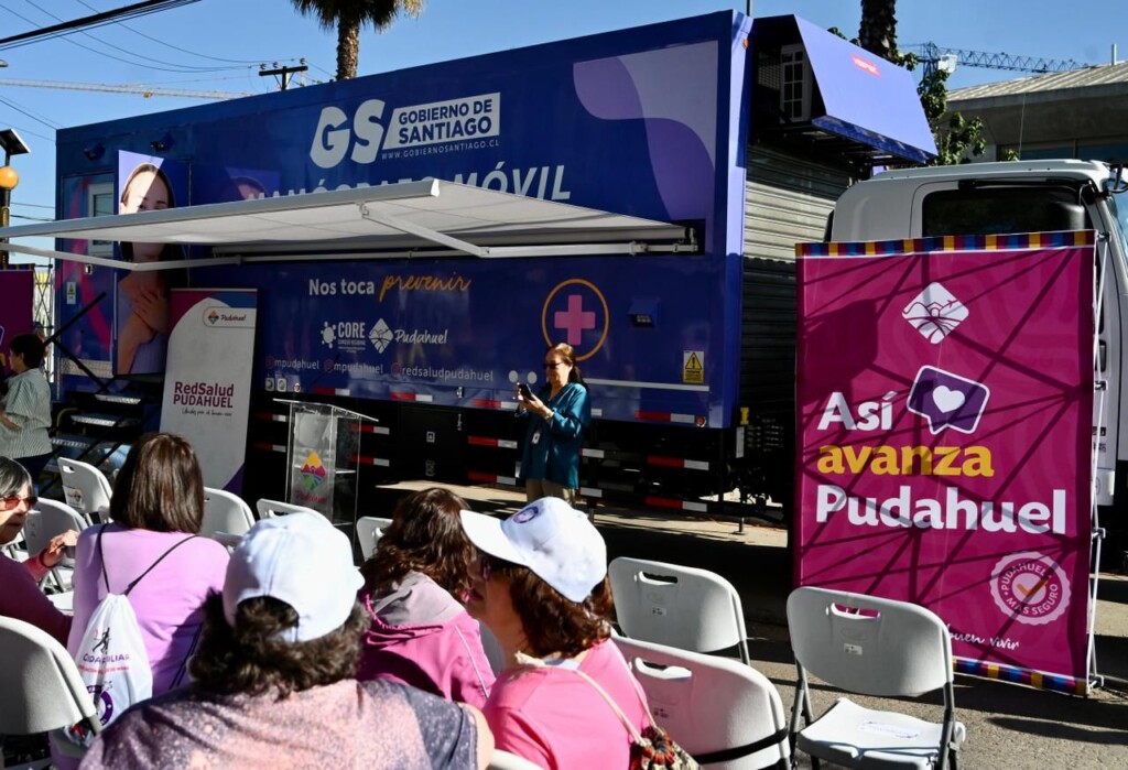 Gobierno de Santiago inaugura primer mamógrafo móvil en la comuna Pudahuel 