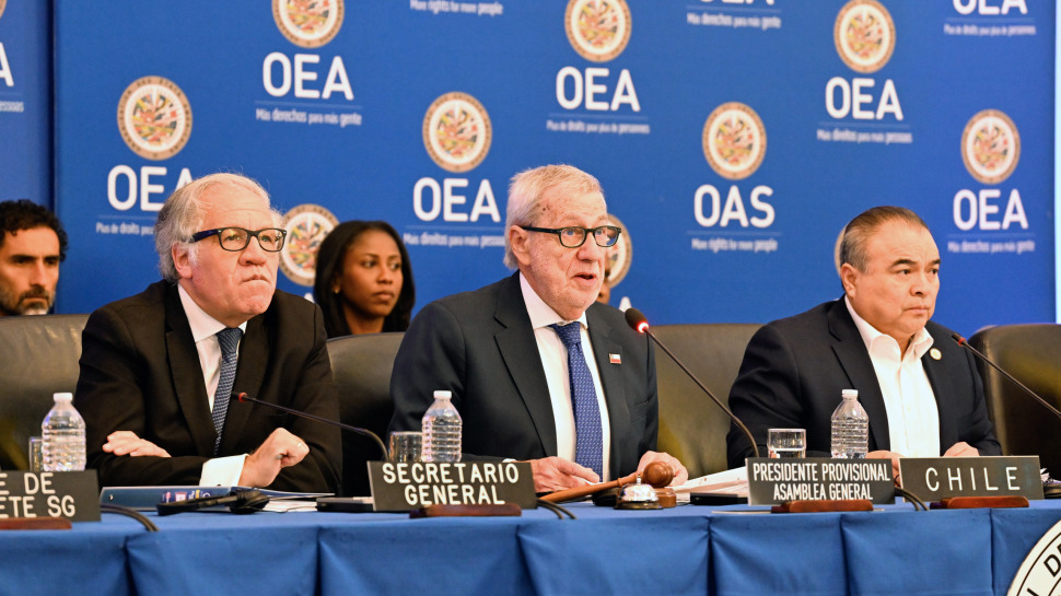 A partir de hoy y hasta el 31 de diciembre, Chile ejercerá la presidencia del Consejo Permanente de la OEA.