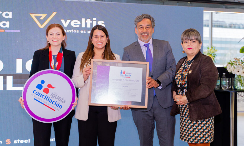 Veltis Latam obtiene el Sello Iguala-Conciliación por equidad de género en mineria