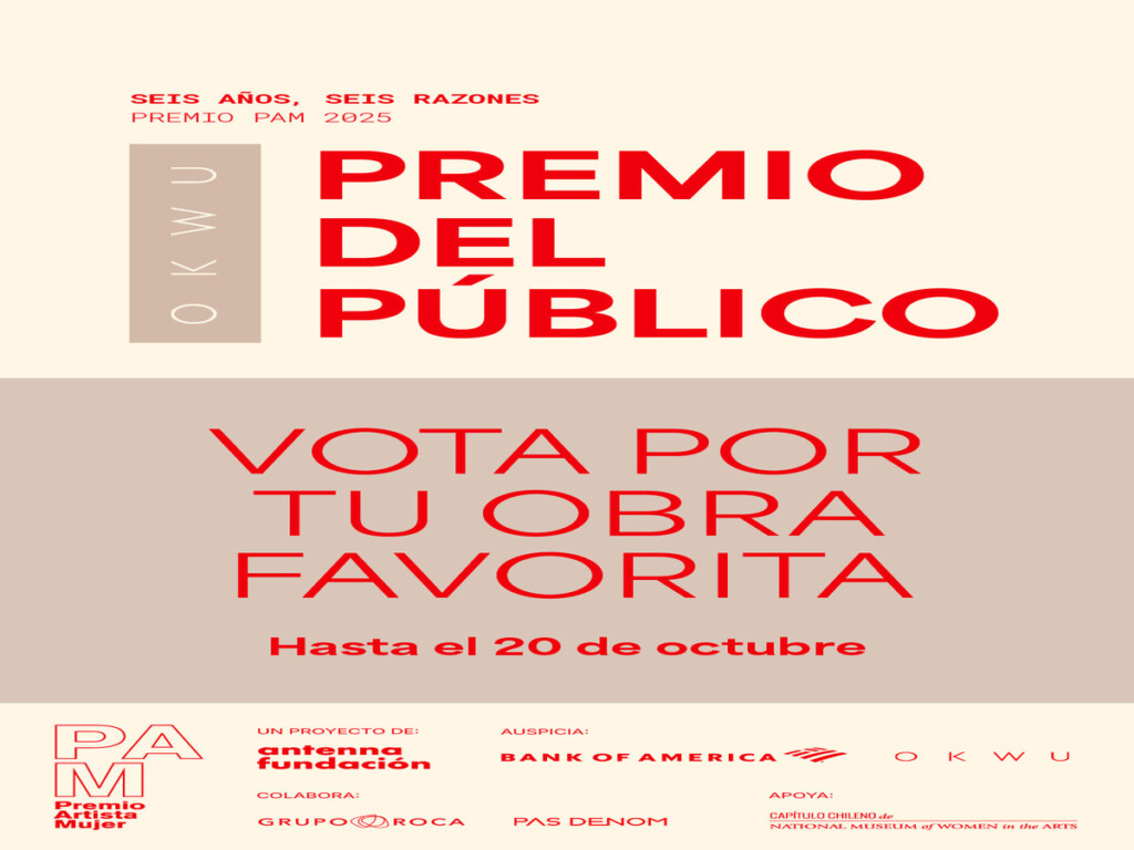 Vota por tu artista favorita en los Premios PAM 2025