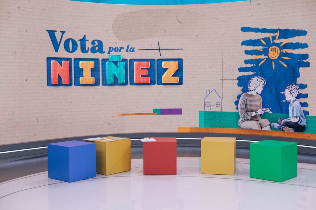 “Vota por la Niñez”: TVN estrenó ciclo de entrevistas presidenciales dedicado a políticas de infancia
