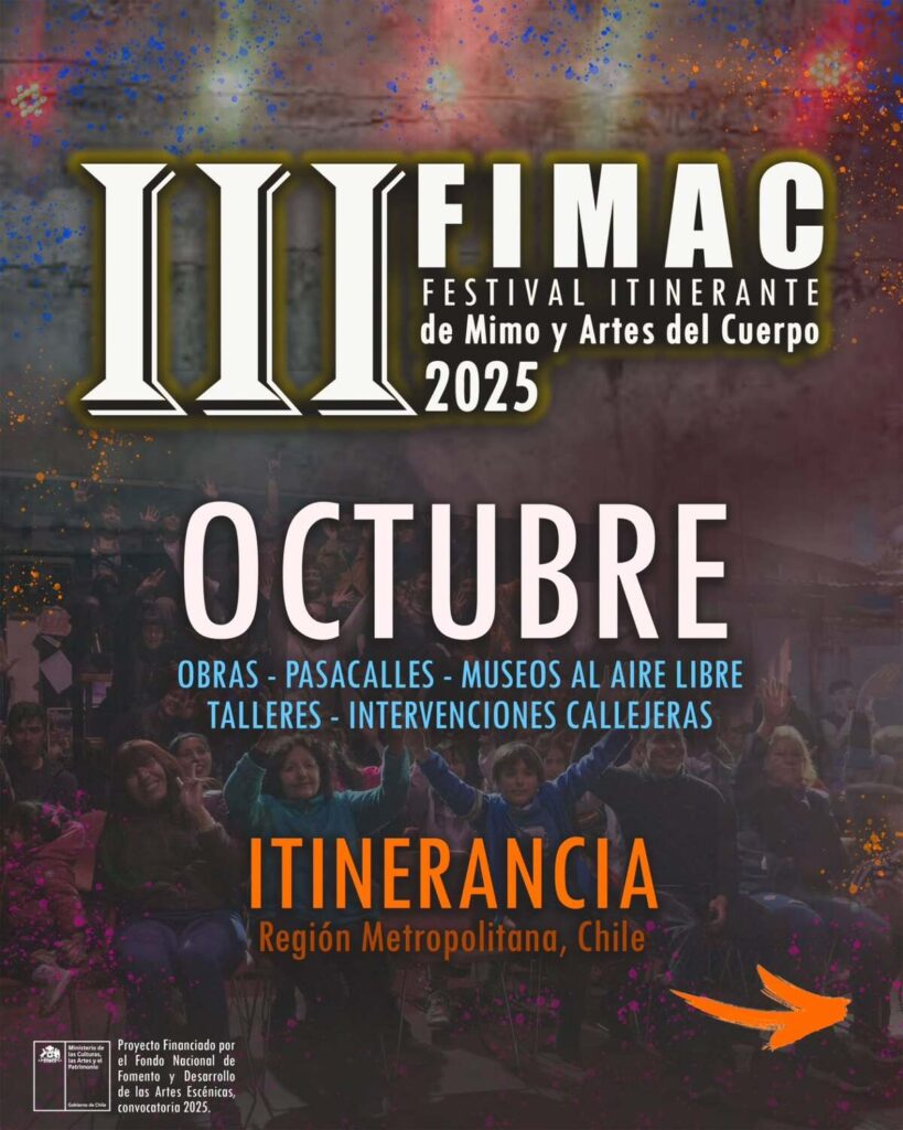Festival Itinerante de Mimo y Artes del Cuerpo 2025 regresa con funciones gratuitas en la RM