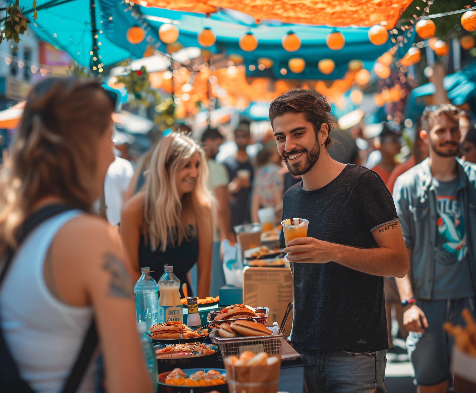 Santiago celebra la diversidad de sabores en la Feria Gastronómica de Espacio M