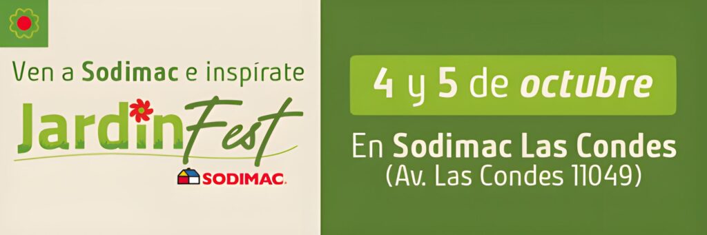 “Jardín Fest”: promoverá emprendedores y jardines sostenibles en Las Condes