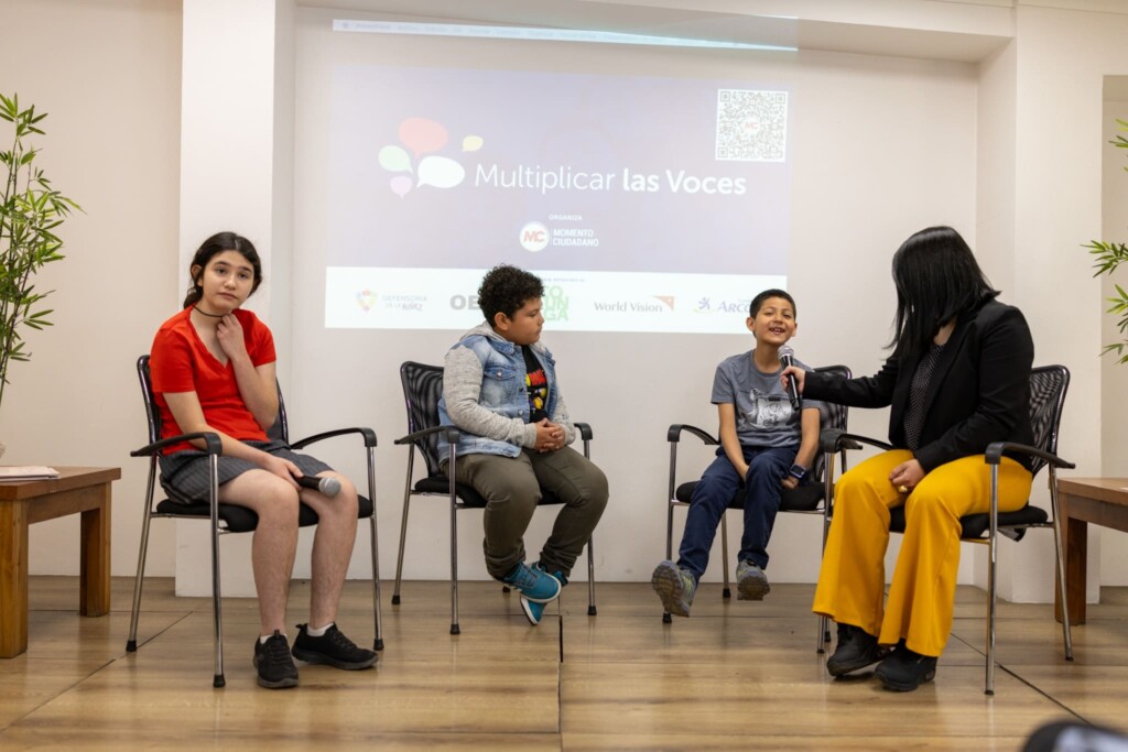 Más de 1.300 niñas y niños entregan sus propuestas a candidatos presidenciales y parlamentarios