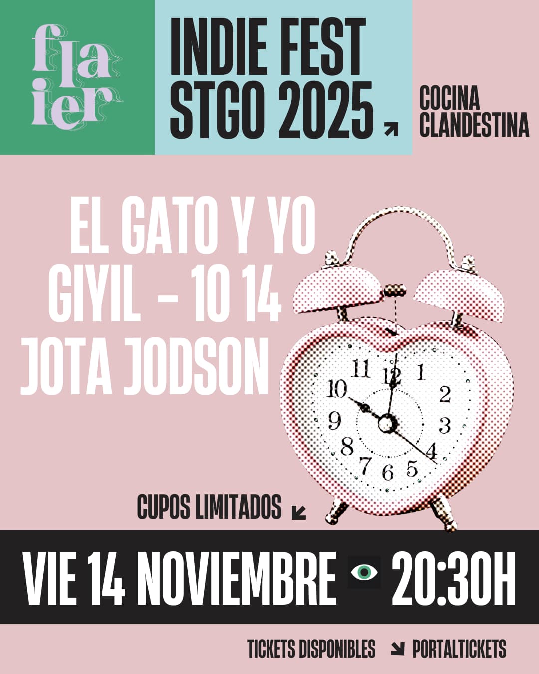 Indie Fest cierra su ciclo 2025 con una edición dedicada al Pop alternativo en Santiago
