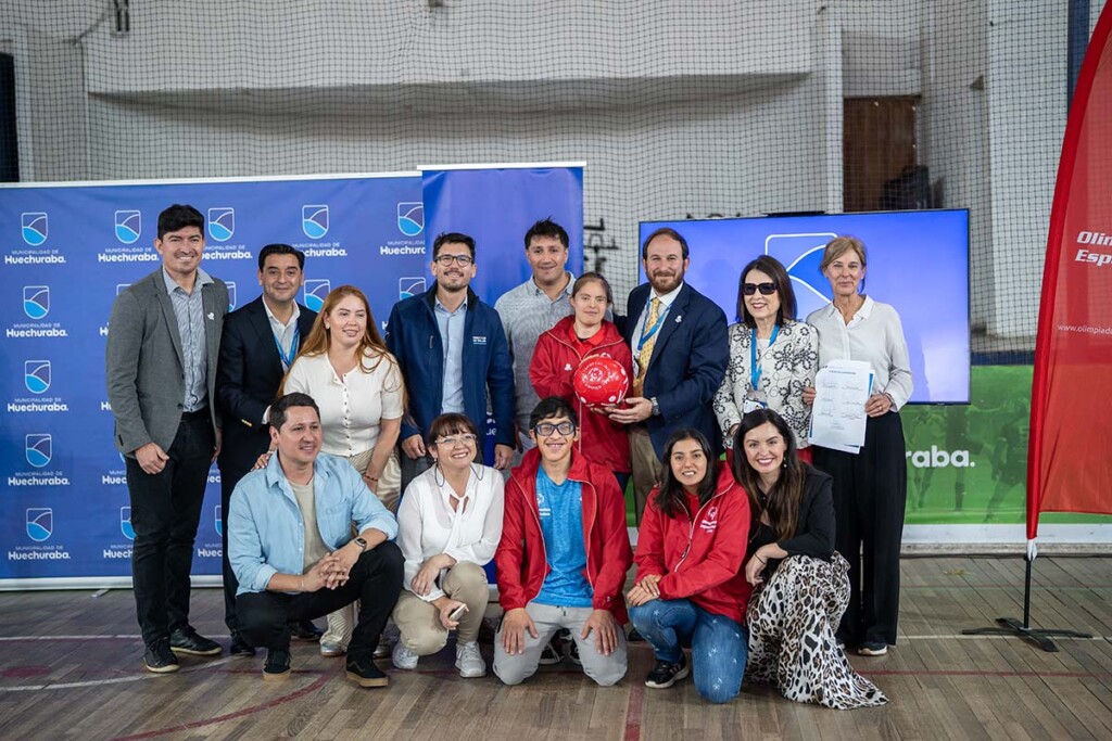 Huechuraba impulsa alianza con Fundación Olimpiadas Especiales para los Juegos Mundiales 2027