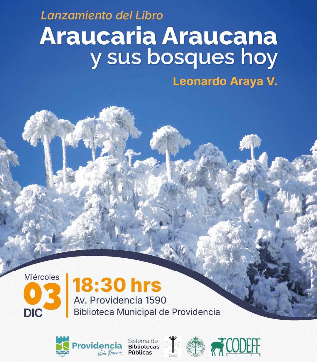 Libro revela la belleza y el valor ecológico de la Araucaria Araucana, el árbol milenario símbolo del sur de Chile