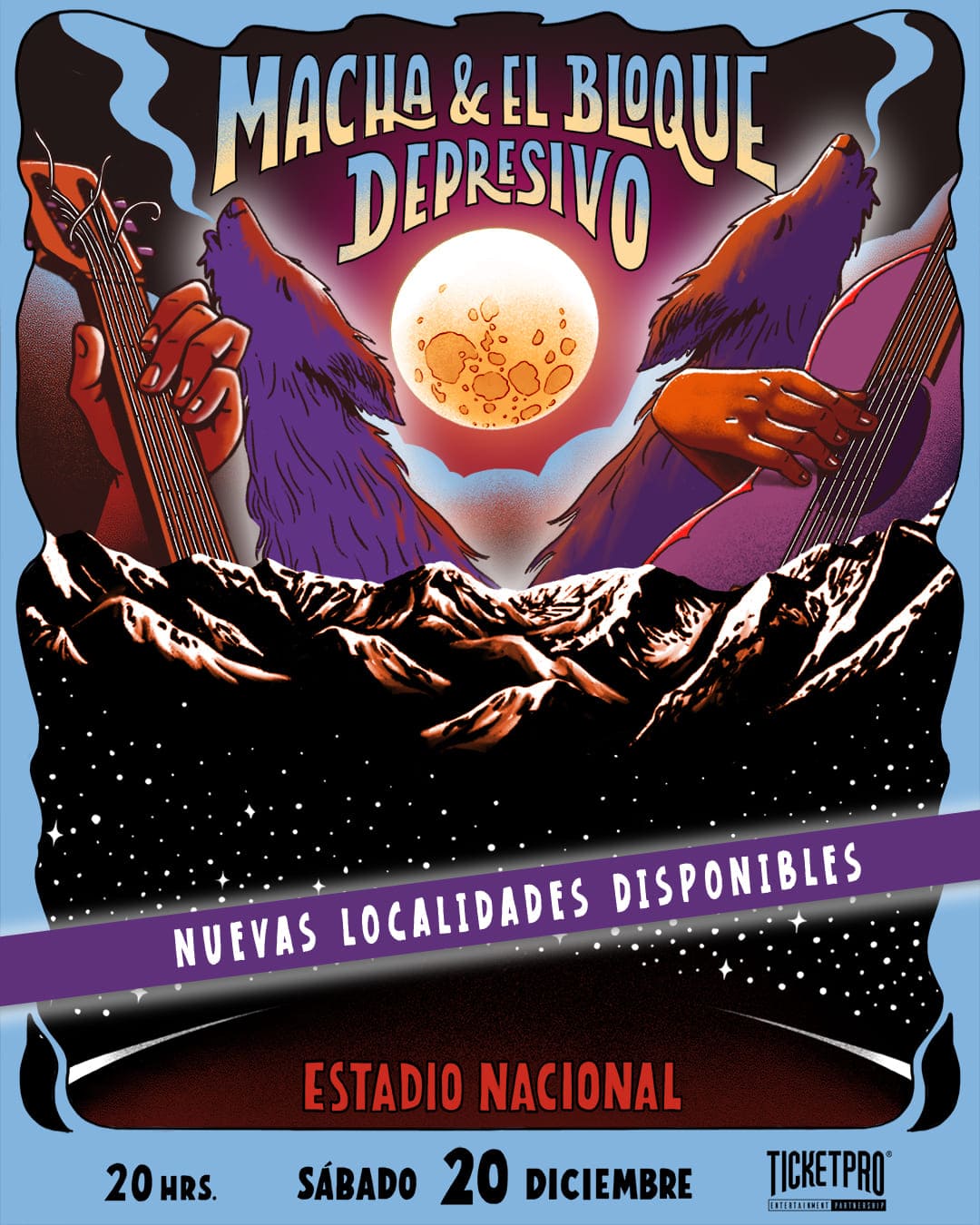 Macha y El Bloque Depresivo habilita nuevas localidades para su esperado concierto en el Estadio Nacional