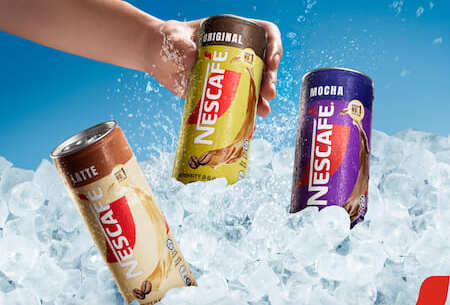 NESCAFÉ lanza en Chile su nueva línea de café frío listo para tomar