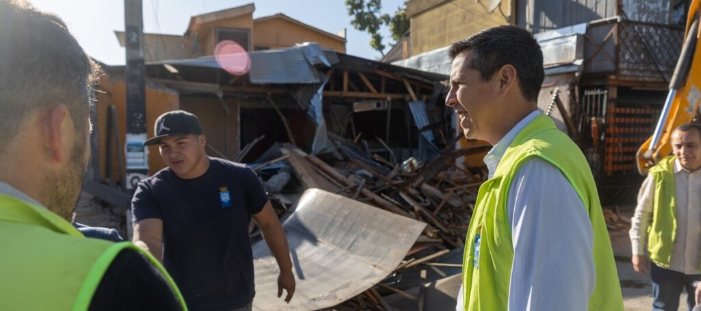 Renca demuele casa narco y refuerza su estrategia de recuperación de barrios
