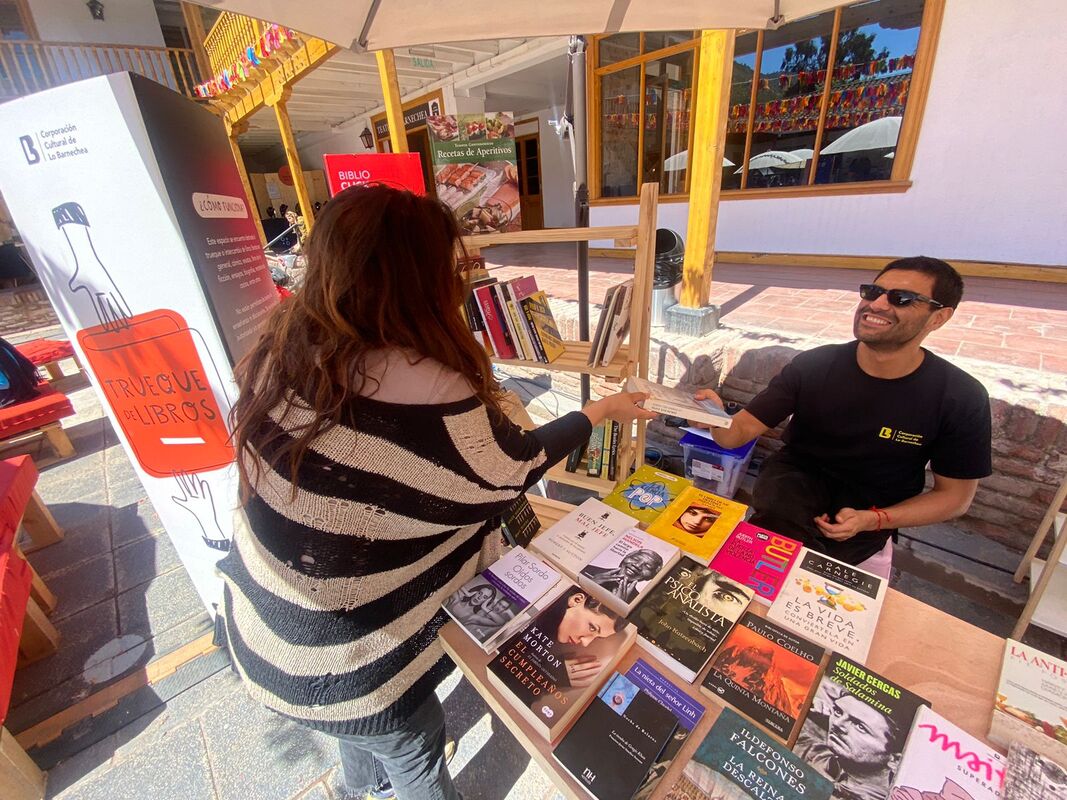 Noviembre cultural en Lo Barnechea: arte, lectura y muralismo comunitario