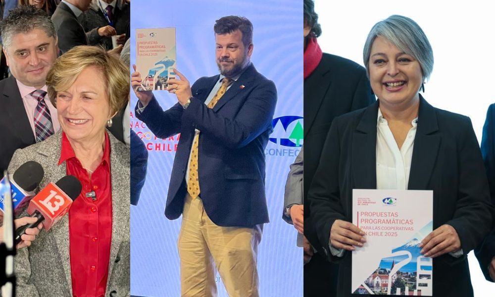 Candidatos presidenciales buscan apoyo del mundo cooperativo en el tramo final de la campaña